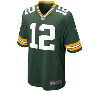 NFL Nike Aaron Rodgers Jersey Green Bay #12